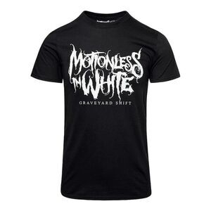 Motionless In White Unisex Adult Graveyard Shift T-Shirt / Black